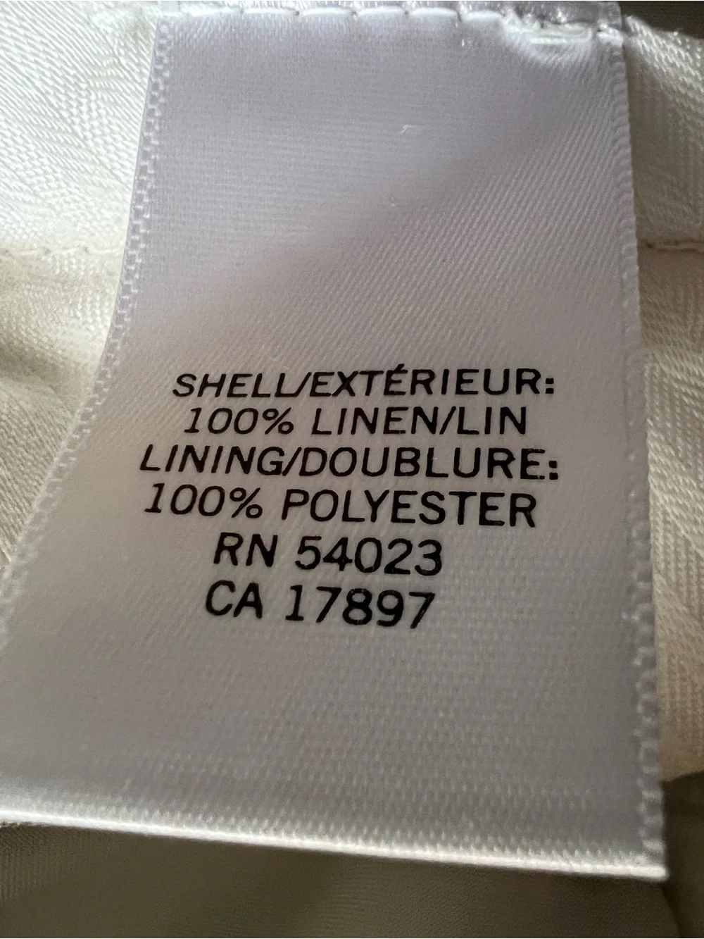 Banana Republic Light Gray stripes linen Pants